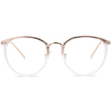 SojoS Lentes Transparentes Redondas Clasicas Mujer SJ5969