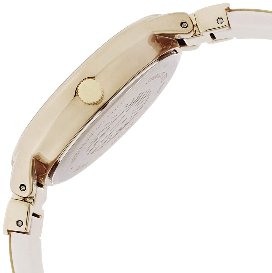 Anne Klein - Reloj de pulsera para mujer con cristales Swarovski