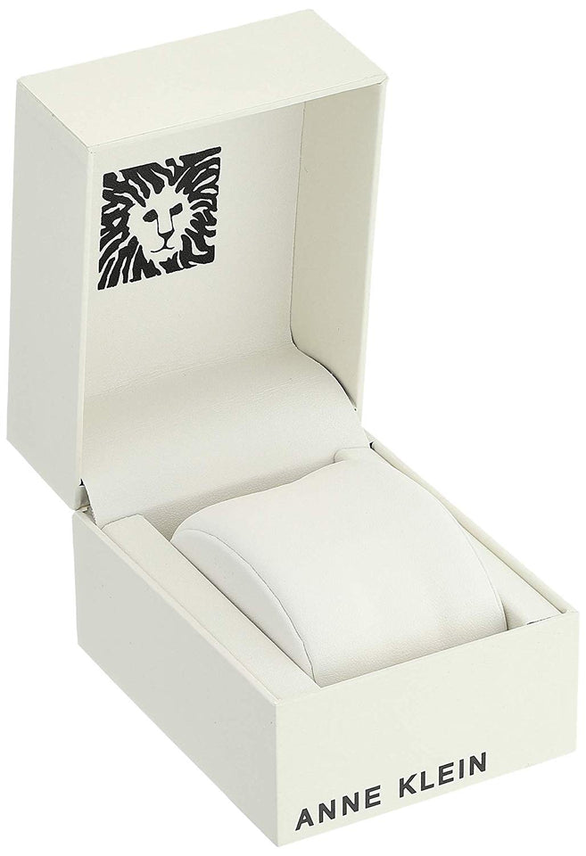 Anne Klein - Reloj de pulsera para mujer con cristales Swarovski