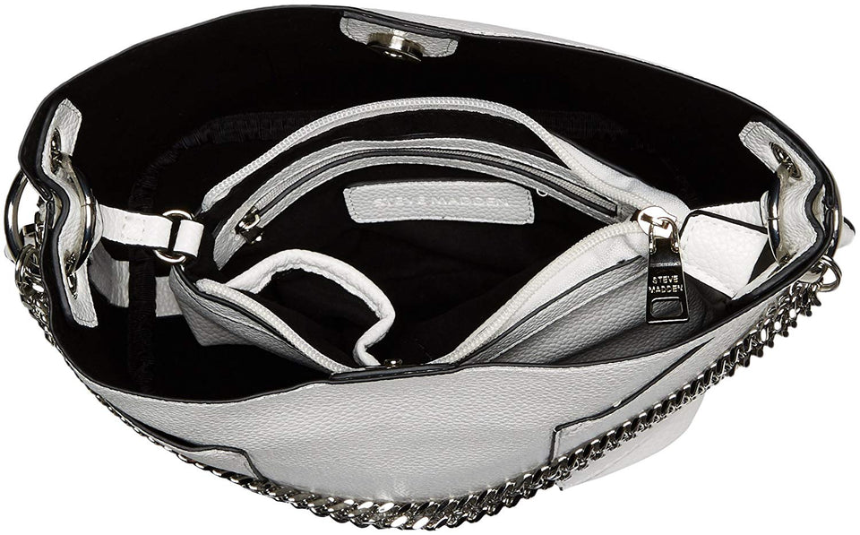 Steve Madden BBETTIE BLKFA Bolso Bandolera, Unisex Adulto