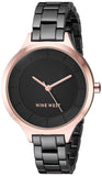 Nine West - Reloj de pulsera para mujer, color oro rosa