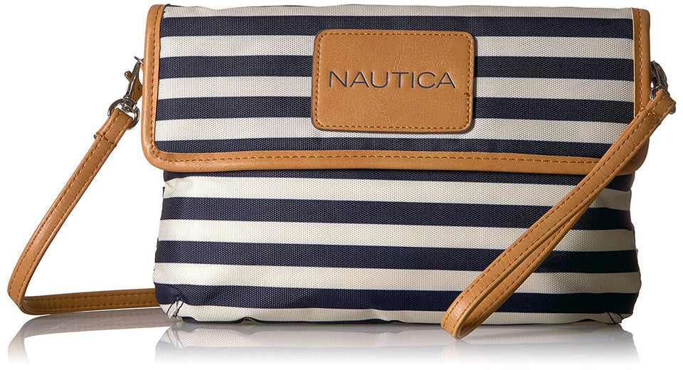 Nautica Perfect Carry-All RFID Blocking Mini Crossbody - portafolios para muñeca